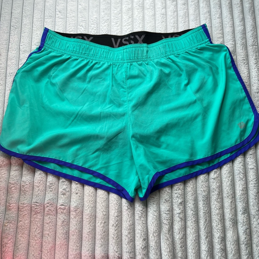 Victoria's Secret Teal and Blue Athletic Shorts